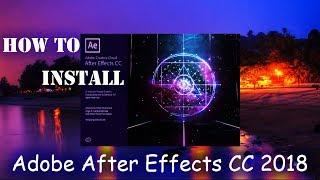 How To Install Adobe After Effects CC 2018