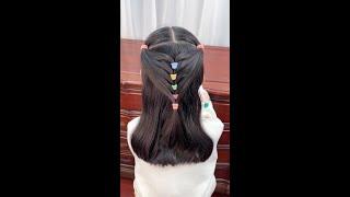 Kids Hairstyle | Kids Hairstyle For Short Hairs #hairstyleforkids #kidshairstylesforgirls