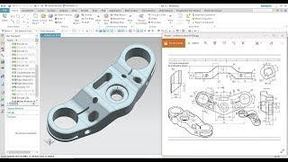 NX 12 Tutorial #11 | 3D Model Advanced