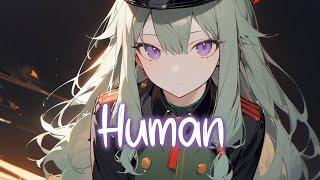 「Nightcore」 Human - Rag'n'Bone Man  (Lyrics)