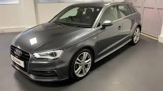 Audi A3 Sportback 2.0 Tdi S Line S Tronic with Technology Pack, B&O Sound system plus more!