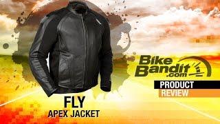 Fly Apex Leather Motorcycle Jacket | BikeBandit.com