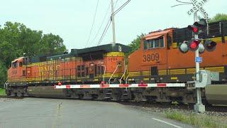 Two BNSF + CSX Engines on CSX Train! Chasing NS Train w Two BNSF Engines! CP Train With DPU Alright!