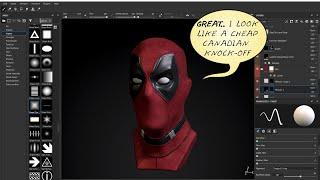 Day #6 - Let's sculpt Deadpool