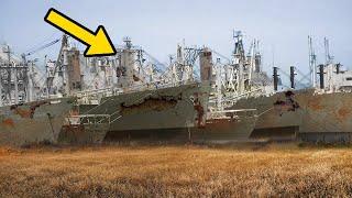 10 BIGGEST Ship Cemeteries Around The World!