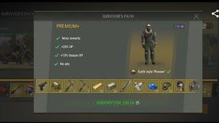 LDOE Unboxing Premium + Survival path What to get ? Last day on earth