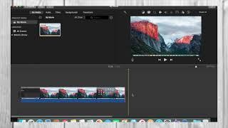 How To Split, Trim and Delete Clip- iMovie!