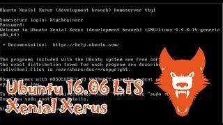 Learn to install Ubuntu 16.04 Xenial Xerus LTS Home Server in 5 min