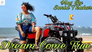 DREAM COME TRUE | PARASAILING | BY SONIA THAKUR #vlog1