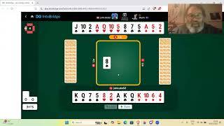 Me versus a top bridge player (Peter Hollands) - 3rd March 2025