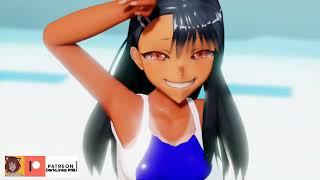 MMD.TOXICモーション nagatoro in the pool