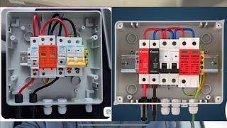 Плавкая вставка - УЗИП - Автомат / Как собрать щит защиты солнечных панелей и инвертора