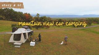 ️Autumn CAMPING with Dogs | Mountain View Fall Car Camping on a Working Farm in New York