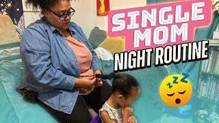 Single Mommy Night Routine | Studio Apartment | She Really Had A Baby