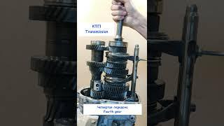 #Shorts Работа коробки передач (КПП) изнутри. How does the gearbox work inside.