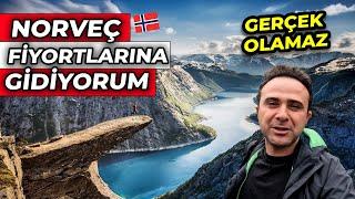 Norveç Fiyortlarına Geldim - Dünyanın En İyi Doğa Ülkesi Olabilir !!!