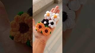 Crochet hairclips ... #trending #diy #craft #art  #shorts #viralvideo #ytshorts