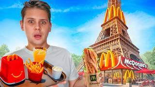 McDonald’s in FRANCE is UNIQUE!(Different CONCEPT&FOOD than in GERMANY)