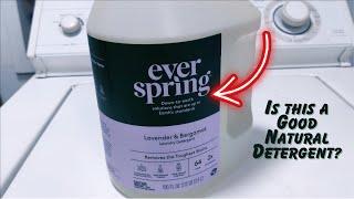 My honest review of Everspring Lavender & Bergamot laundry detergent HE 100