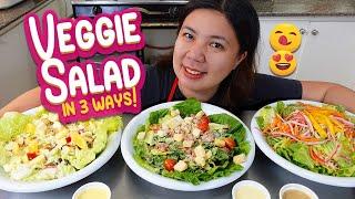 3 Vegetable Salad Recipes