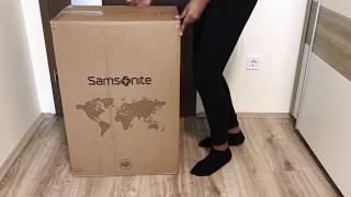 Samsonite flux spinner 75cm black unboxing | Anzpee