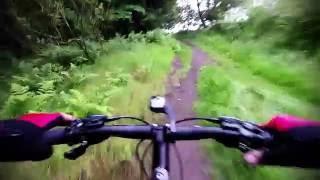 Lochore Meadows. MTB. Harron Hill Descent.