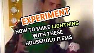 EXPERIMENT | Static electricity + lightbulb