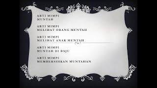 Arti mimpi, melihat anak muntah, muntah di baju, membersihkan muntahan,melihat orang muntah, muntah