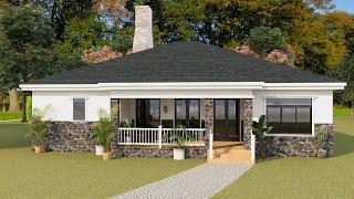 INCREDIBLE 3 Bedroom House Design With Floor Plan