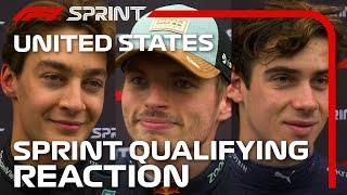 Drivers React After Sprint Qualifying | 2024 United States Grand Prix