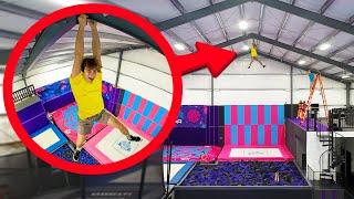 I Hired Pro Athletes To Test My Trampoline Park!