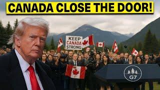 Trump FREAKS Out as Canada BLOCKED His Demands At G7 | Mark Carney’s Bold Response Shocked EU!