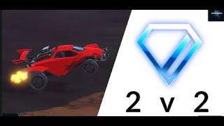 Diamond 1 | 2v2 gameplay  (no commentary rocket league)