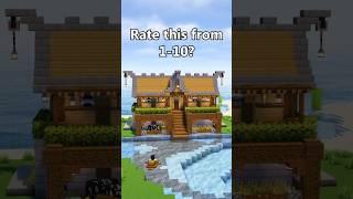 Fisherman house in Minecraft#foryou #minecraft #gaming #games #creative #short #shortfeed #gameplay