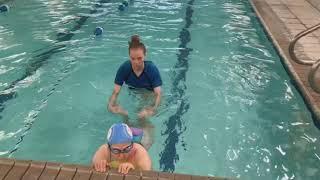 Adult Swim Lessons in Blue Legend Swim School