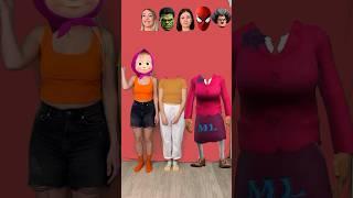 Spiderman VS Kissy Missy Wrong Heads -Guide #shorts by Leisi Show