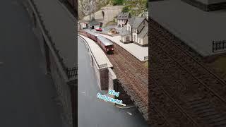 Modellbahn Steinburg. BR 64 und ETA 150 in Utzerath. #music #train #trainspotting #märklin #h0scale