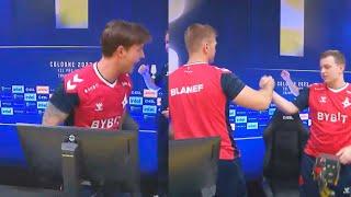 Astralis emotions after defeating liquid | CSGO MOMENTS