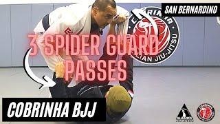3 Passes when stuck in Spider Guard