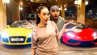 LAMBORGHINI STREET RACING IN DUBAI!!