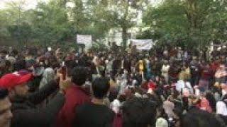 Citizenship protest at Delhi's Jamia University