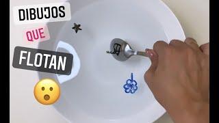 Hacemos DIBUJOS QUE FLOTAN - Manualidades