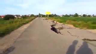 The harsh russian roads