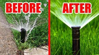 Sprinkler Repair Quick and Easy