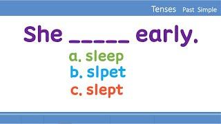 [Tenses] Simple Past I English Grammar