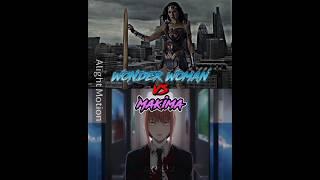 Wonder Woman Vs Makima By @YumiGraphics1