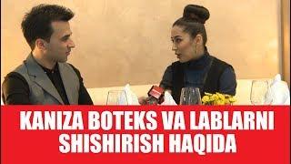 KANIZA BOTEKS VA LABLARNI SHISHIRISH HAQIDA