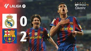 Real Madrid 0 x 2 Barcelona ● La Liga 09/10 Extended Goals & Highlights HD