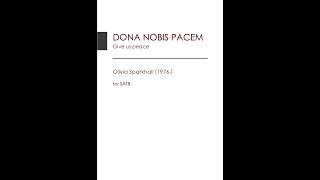 Dona nobis pacem - Olivia Sparkhall