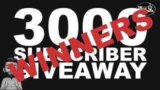 3000 Subscriber Giveaway Winner - Did the Wheel Pick You?